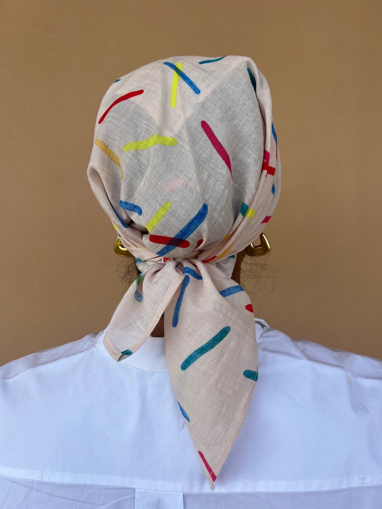 Confetti (in beige) Bandana
