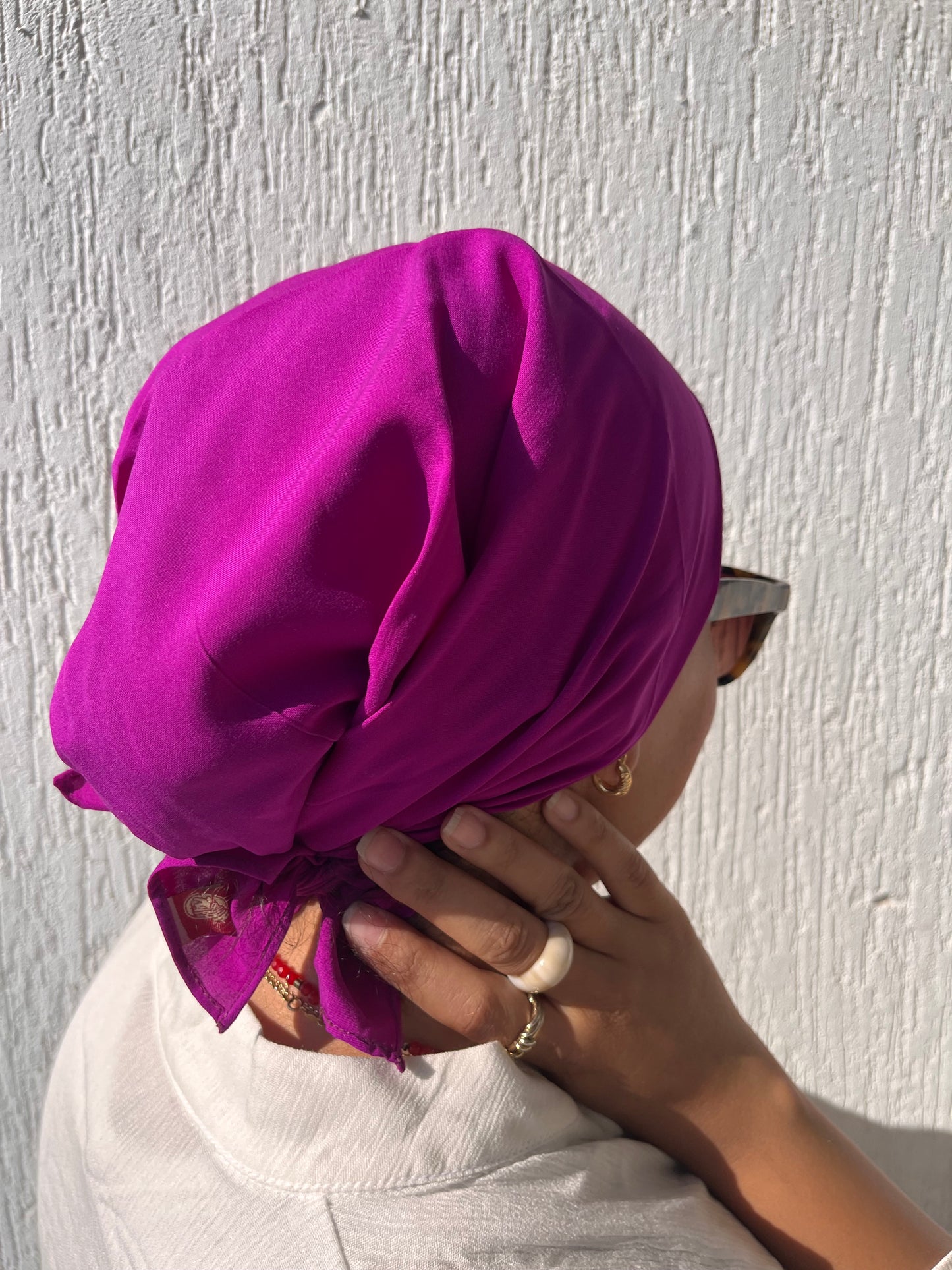Purple Bandana