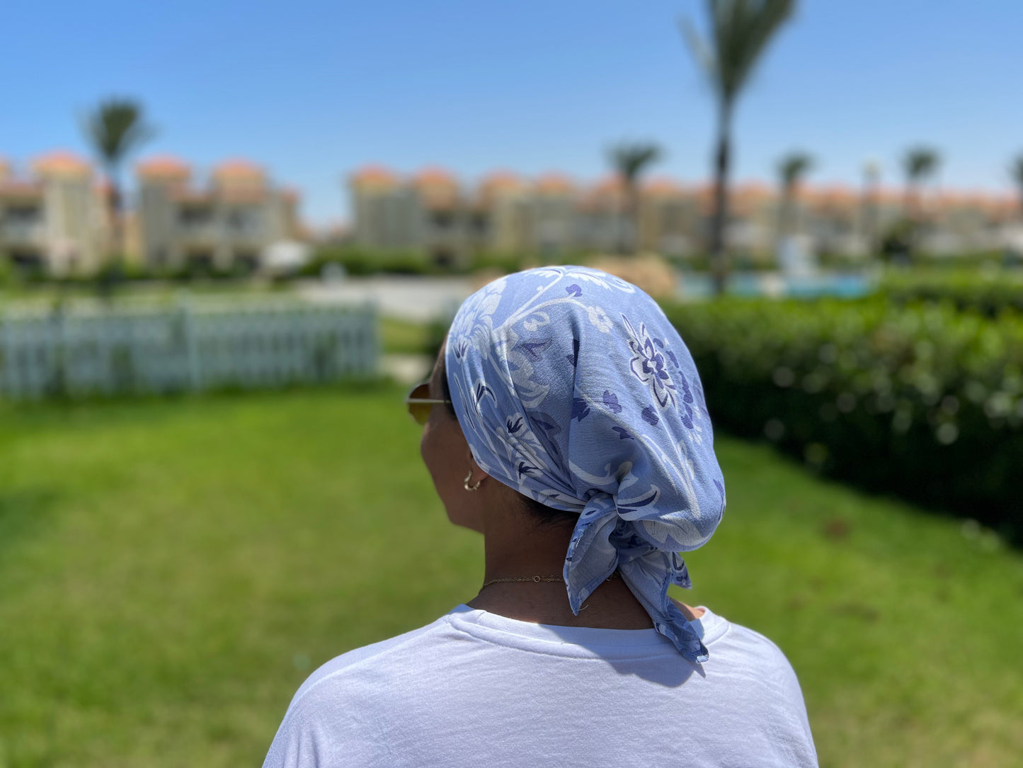 Lilac Drift bandana