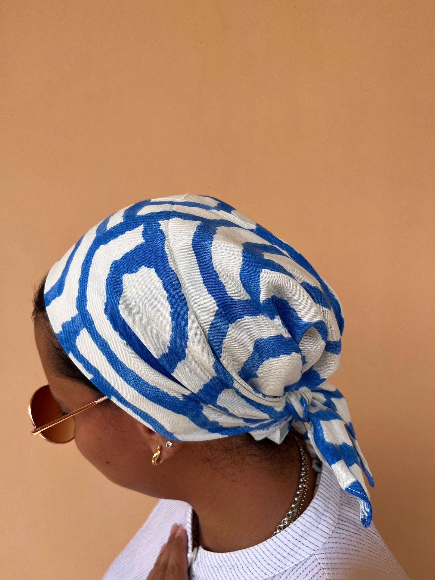 Blue bloom Bandana
