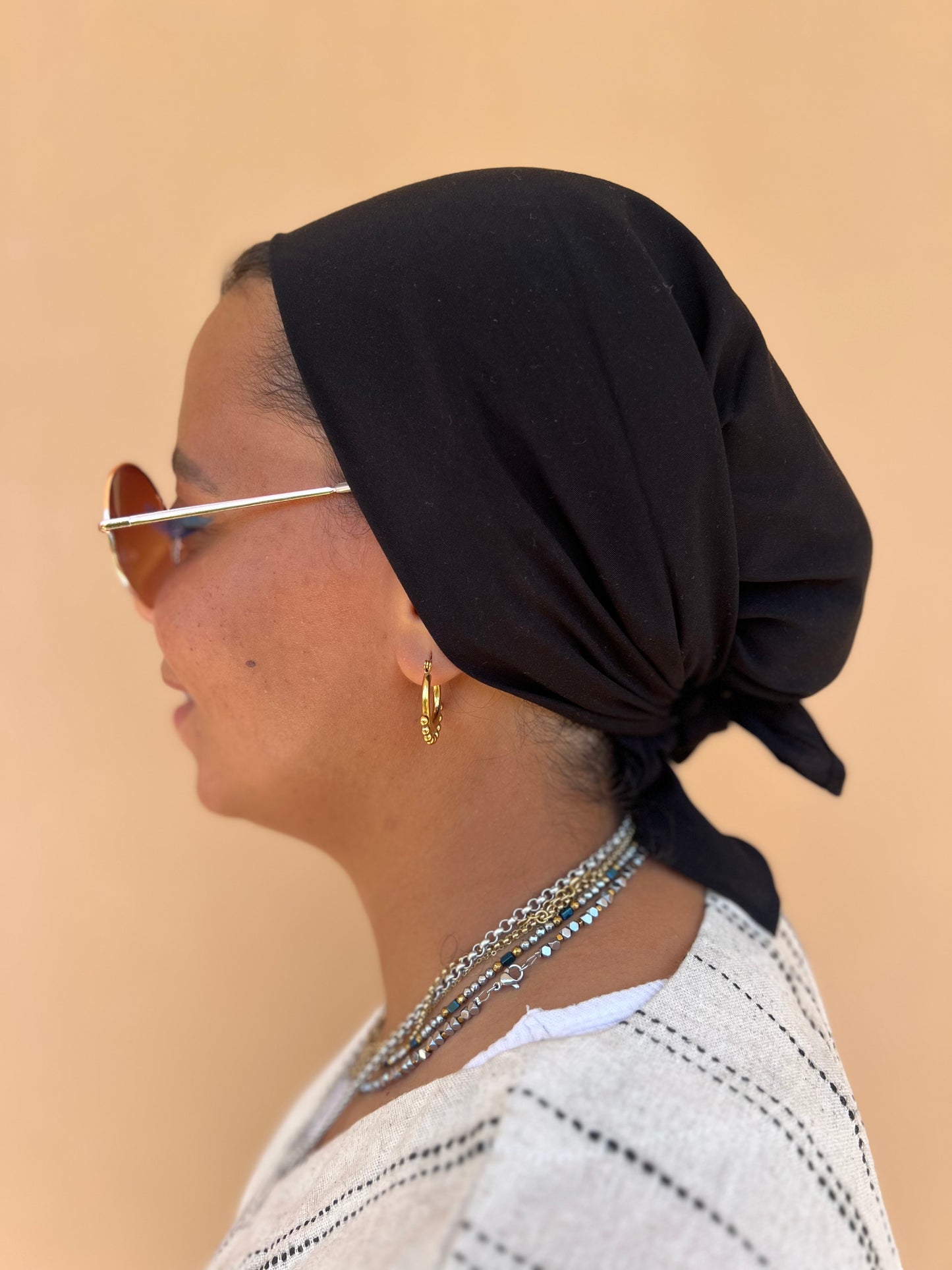 Black cotton Bandana